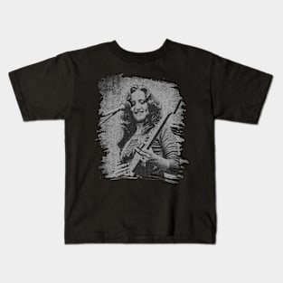 Bonnie Raitt // Retro Poster Kids T-Shirt